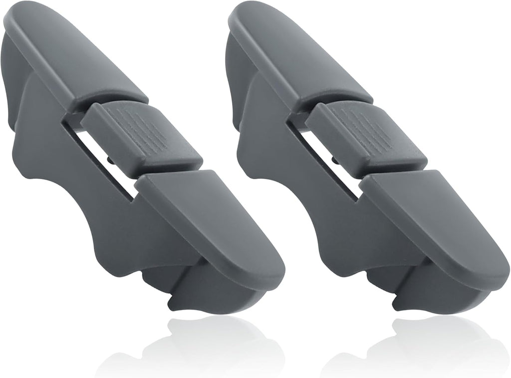 Clip de Riel Superior para Lavavajillas AMI PARTS W10508950 | Compatible con Whirlpool y Kenmore | Repuesto AP6022472 (Pack de 2)