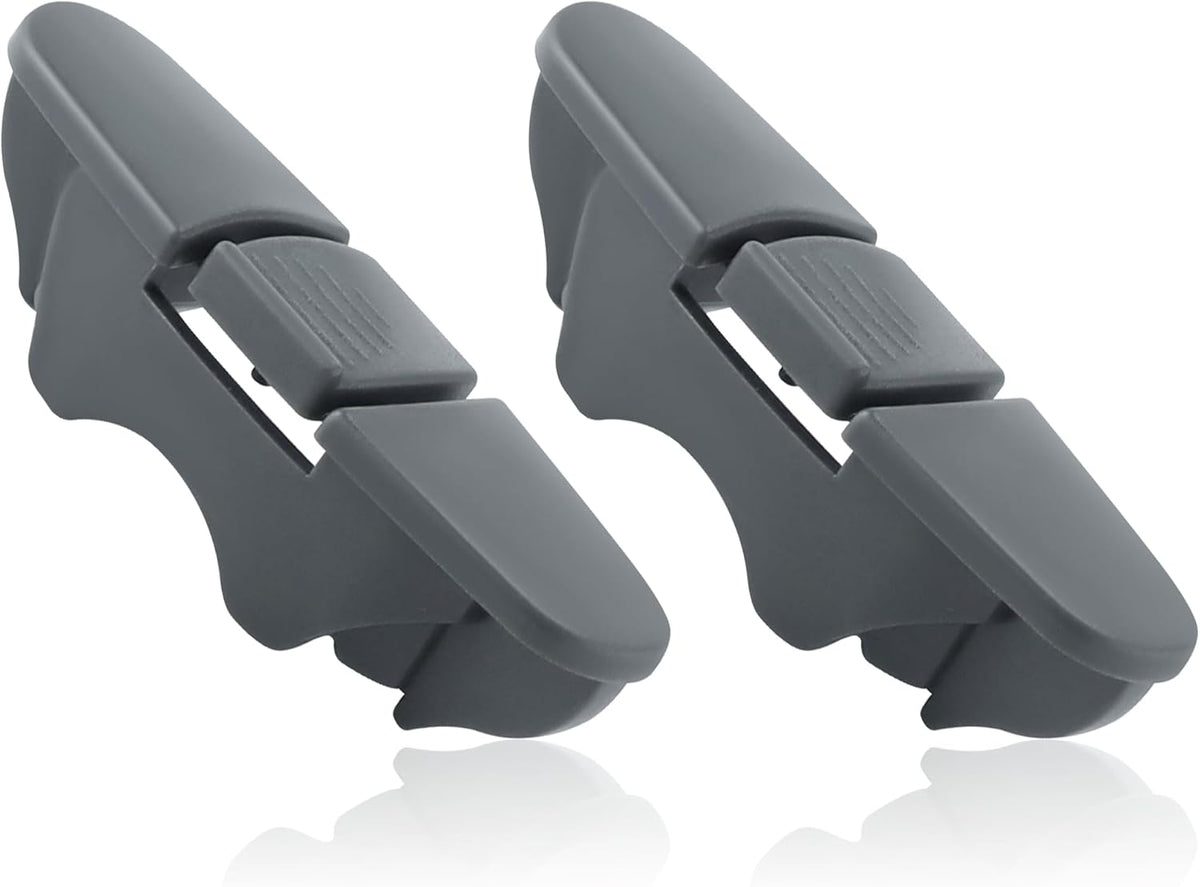 Clip de Riel Superior para Lavavajillas AMI PARTS W10508950 | Compatible con Whirlpool y Kenmore | Repuesto AP6022472 (Pack de 2)