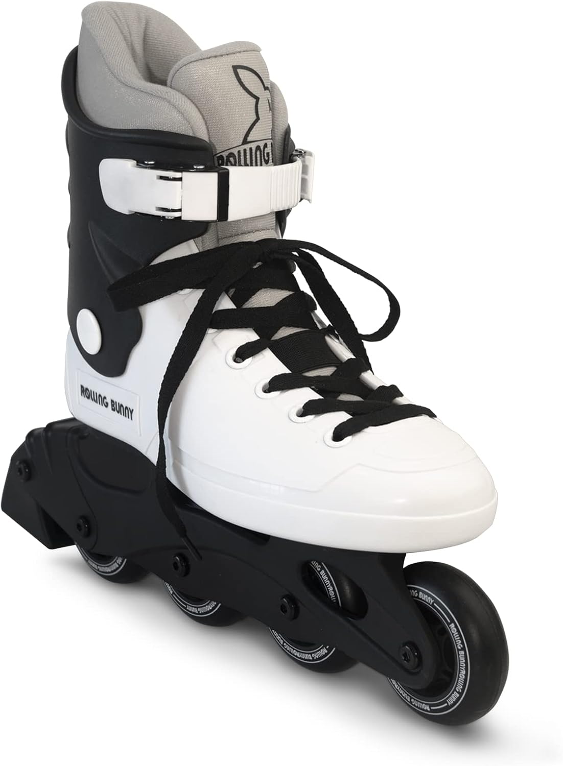 TALLA#8 (L)-Patines en línea para mujeres y niñas, patines en línea para adultos para exteriores e interiores, con carcasa exterior duradera y soporte de tobillo, rodamientos ABEC-7, sólidos