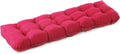 IPYNBAP Cojin para Banca Exterior 48x18x5 Pulgadas | Impermeable, Acolchado, Anti-Decoloracion (Burdeos)ARTICULO VIENE COMO SE OBSERVA EN LA SEGUNDA IMAGEN