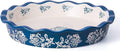 Wisenvoy Pie Pan Ceramic Pie Dish Pie Plate Deep Dish Pie Pan Non-Stick Pie Pans for Baking Pie Pans Pie Dishes