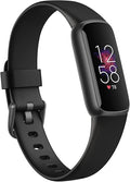 Fitbit Luxe - Rastreador de fitness y bienestar con control del estrés, seguimiento del sueño y frecuencia cardíaca 24/7, negro/grafito, talla única