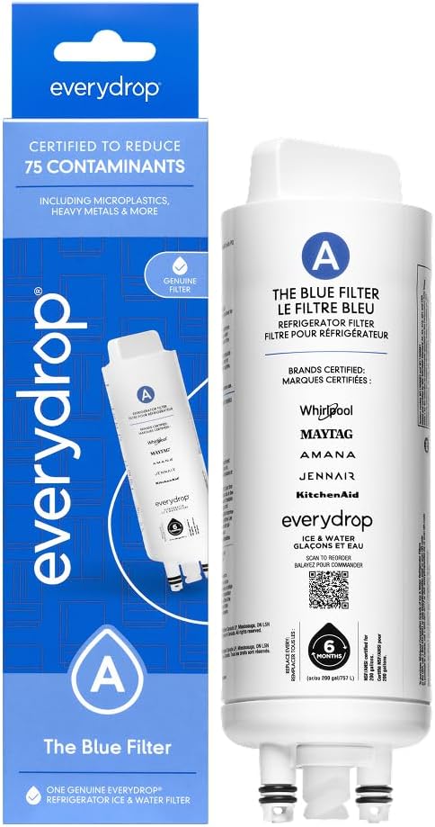Filtro de agua para refrigerador everydrop by Whirlpool A - EDRARXD1, paquete individual