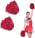 Pompones Animadora de Lentejuelas Metálicas | Niños y Adultos | Cheerleading Pom Pom | NOTA IMPORTANTE: EL SET ES 4