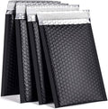 bolsas de burbujas de aluminio negro, sobres de burbujas negras, bolsas de regalo negras, sobres de envío acolchados