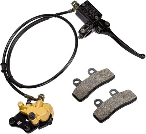 Kit Freno de Disco Hidráulico Delantero Asecupdat — Cilindro Maestro, Calibrador y Pastillas para Pit/Dirt Bike 50-125cc