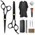 Kit de Tijeras Profesionales para Corte de Pelo – Tijera Recta + Texturizadora con Peine y Funda (SIN brocha, tijeras 1/2 ni llave)