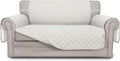 Easy-Going - Funda reversible para sofá de 2 plazas, protector de muebles resistente al agua, con varillas de espuma y correas elásticas, para perros (sofá biplaza, marfil/marfil)