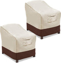 Vailge - fundas para sillas de patio, funda para asiento profundo, resistente e impermeable, para exteriores, césped, patio