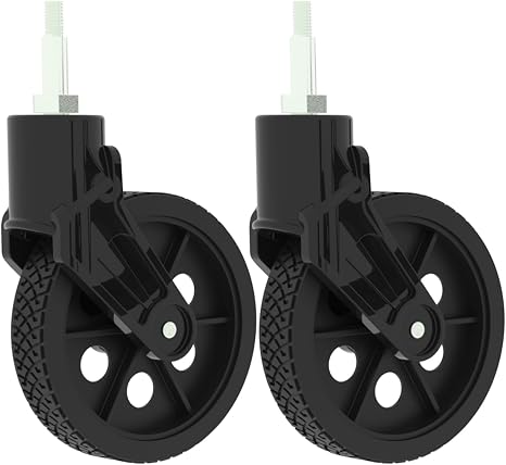 Ruedas Delanteras de Repuesto para Carrito de Compras — Shopping Cart Front Wheels