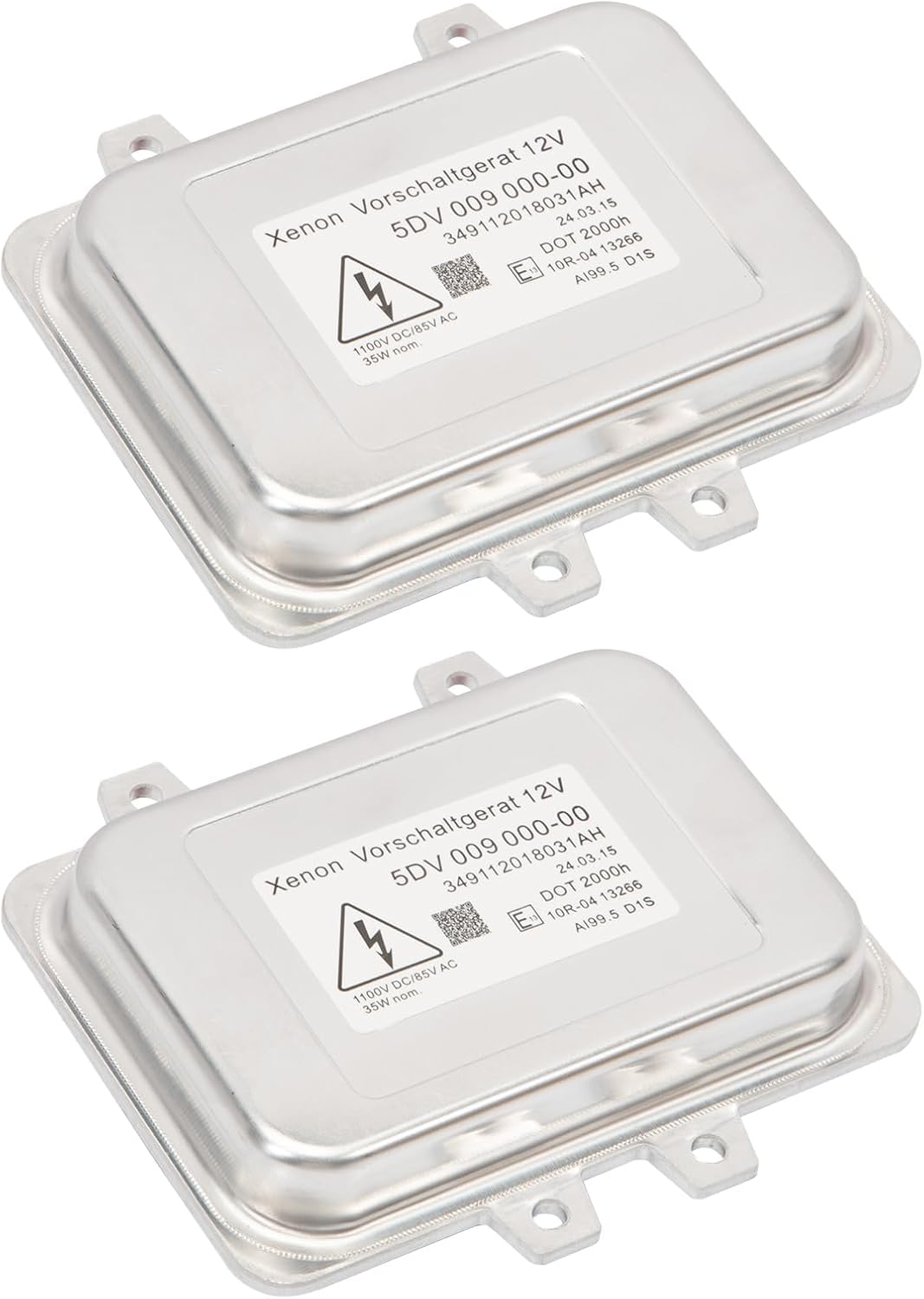 Balasto de faro HID de repuesto para Escalade 2007-2014 (5dv00900000), unidad de control de balasto de faro de xenón para E60 2006-2009, accesorios Town & Country 2008-2014 (2 piezas, 5dv 009 000-00)