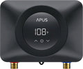 Calentador de Agua Eléctrico Instantáneo APUS 240V 4500W | Sin Tanque | Bajo el Lavabo | Pantalla LED Digital | Ultra Compacto para Cocina y Baño