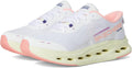 Skechers Women's Max Cushioning Glide Step Caledonia Hands Free Slip-ins Sneaker, White/Pink, 8