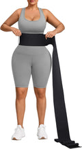 FeelinGirl Faja Moldeadora para Mujer, Banda Envolvente de Abdomen para Torso Largo, Cinturon Reductor de Cintura
