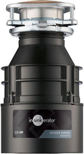InSinkErator Badger 5 - Triturador de basura, serie estándar de 1/2 HP, triturador de residuos de alimentos de alimentación continua, negro