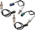 Dasbecan 4PCS Sensor de oxígeno compatible con Nissan Frontier Pathfinder Xterra 2007-2010, sensor O2 aguas arriba 234-9072 y aguas abajo 234-4297 234-4313