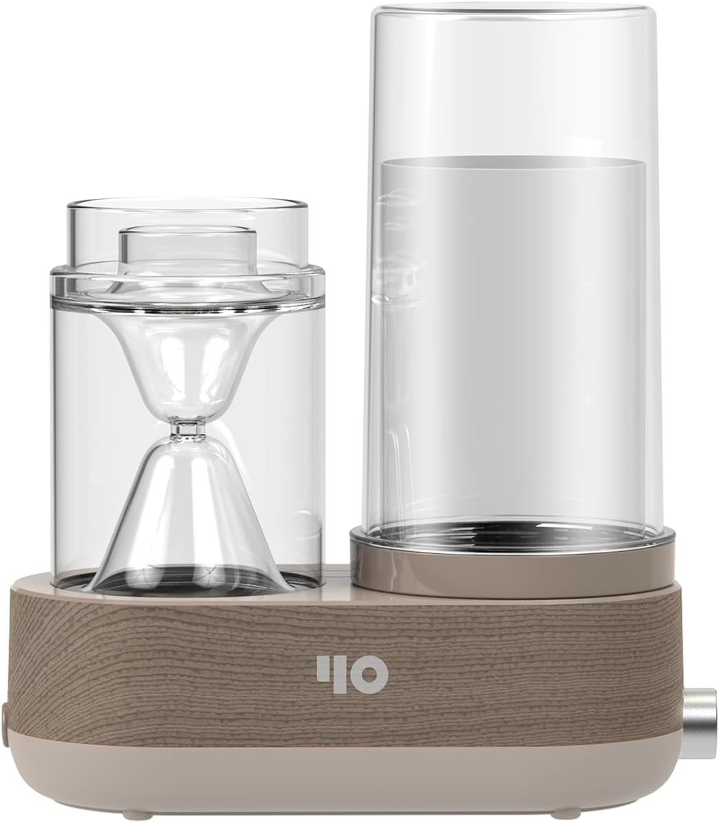 Y&O Glass Essential Oil Diffuser, 1600ml Steam Aromatherapy Diffuser with Glass Reservoir Auto-Off, Natural Fragrance Oil Vaporizer Humidifier for Home Office Spa Yoga