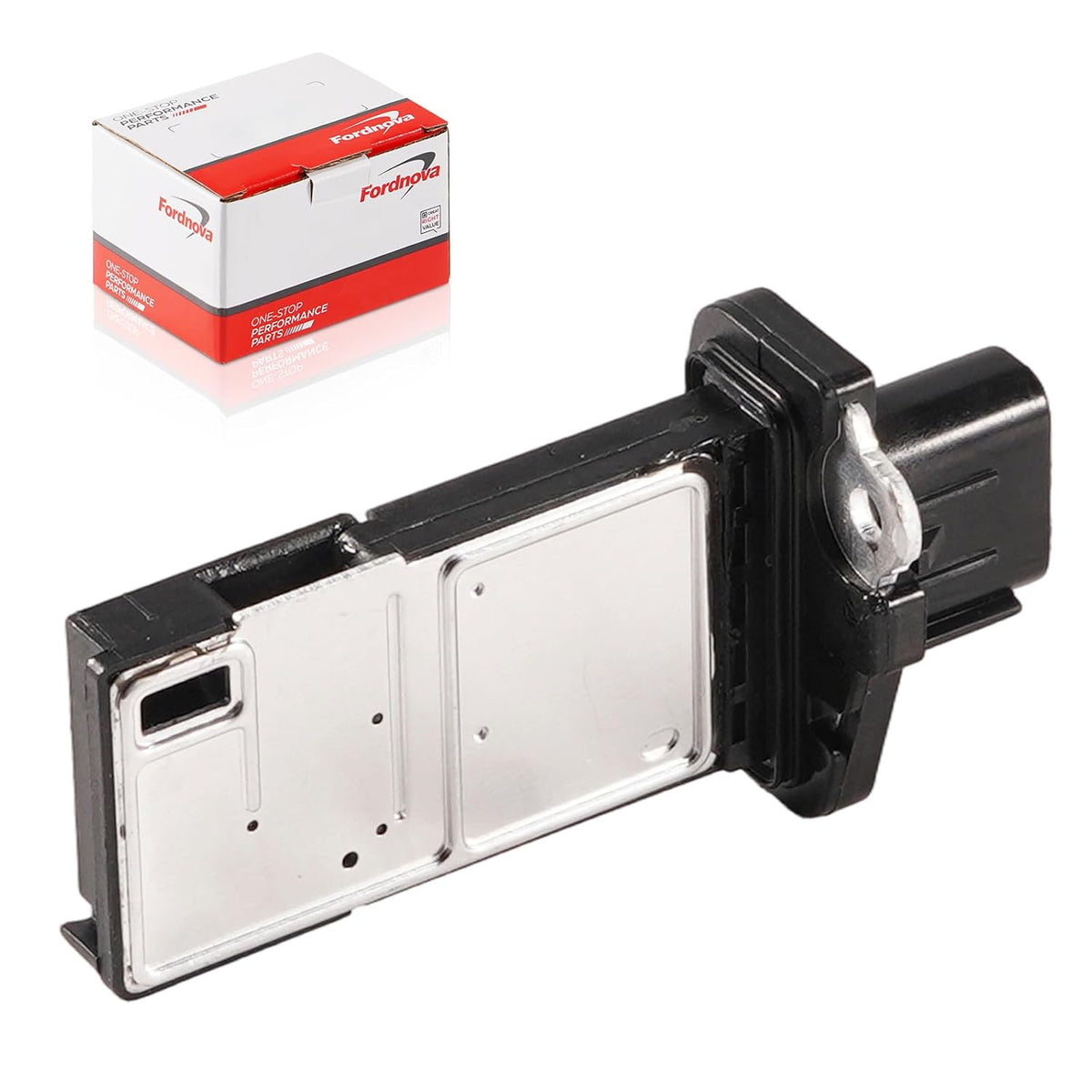 Sensor de flujo de aire masivo Fordnova MAF compatible con vehículos Ford, Lincoln y Mazda, Edge, Escape, Econoline, Explorer, Focus, Fusion, Mustang, Taurus y más, 3L3A-12B579-BA