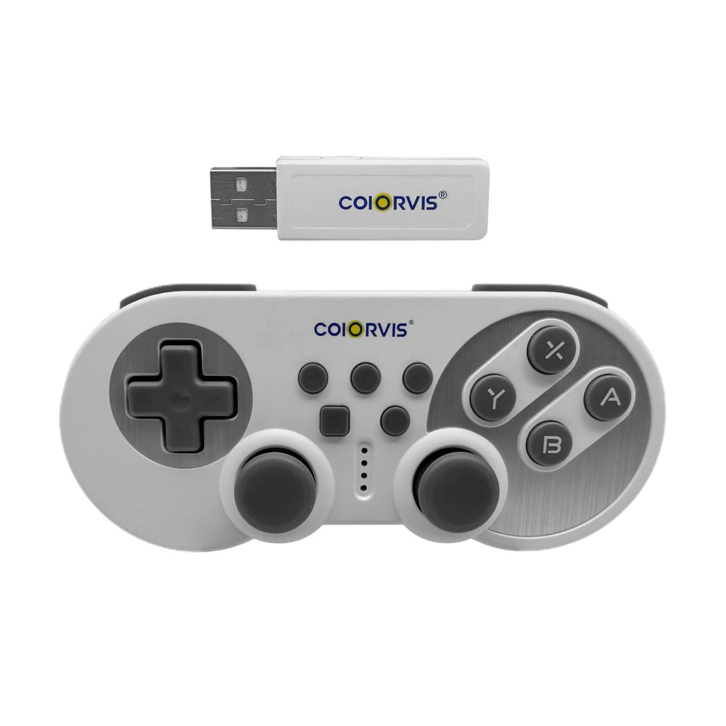 Mando inalámbrico COIORVIS mini Pro, joystick ALPS, gamepad retro para Switch2, Switch, PC, Steam Deck, Android, Raspberry PI, iPhone, iPad, macOS y Apple TV 