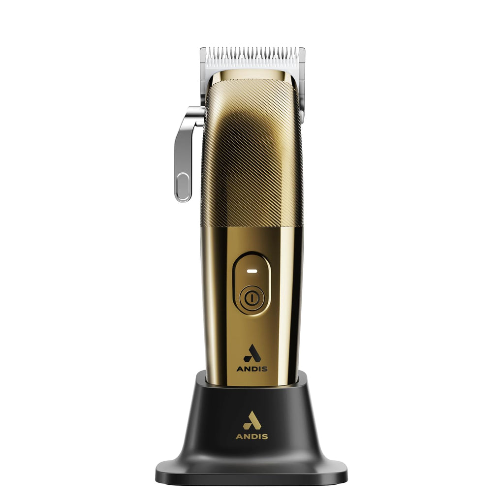 USADO-Cortadora de Cabello Inalámbrica Andis Envy II Edición Premium | Profesional de Litio | Para Barba y Cabello | Cuchilla Phaze | Dorada-Cortadora de Cabello Inalámbrica Andis Envy II Edición Premium | Profesional de Litio | Para Barba y Cabello.