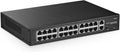 Switch PoE 24 Puertos YuLinca | 2 Uplink Gigabit | 300W | VLAN | Alcance 250m | Sin Ventilador