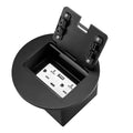 JACEPFY Caja de Tomacorriente de Piso Empotrada | Receptaculo Profundo USB-A y USB-C Carga Rapida 4.8A | 20A Tapa Redonda