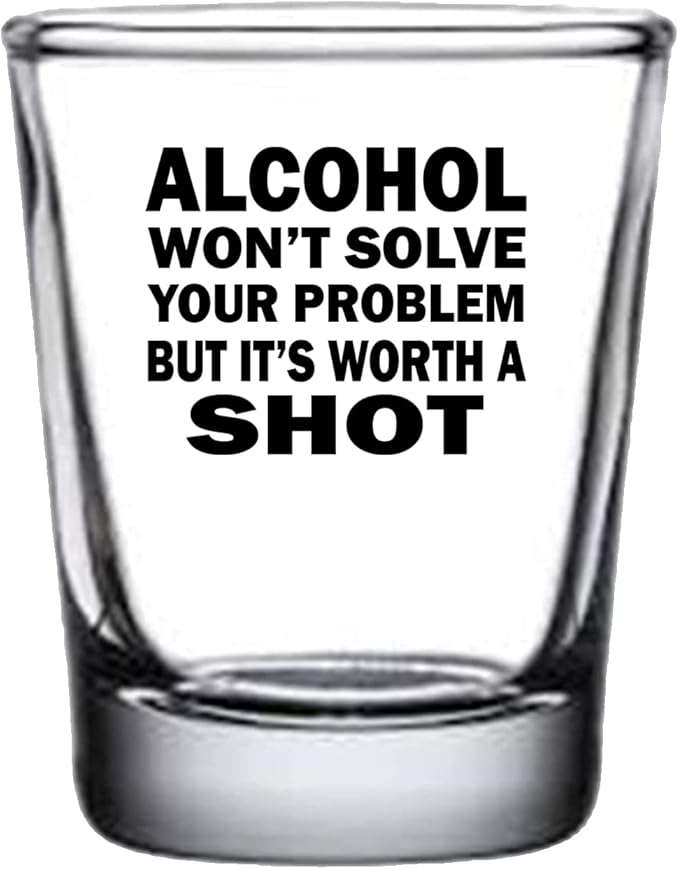 Set de 12 Vasos de Chupito Divertidos 1.5oz – Rogue River Tactical | Regalo Original