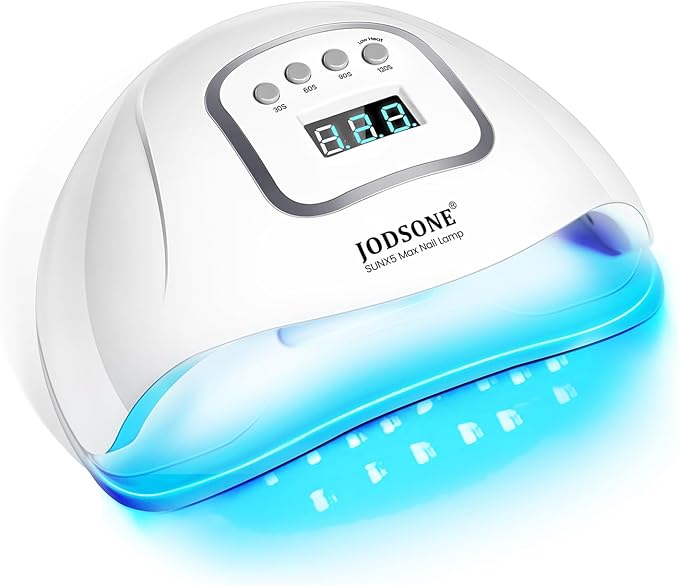 Lámpara UV LED para Uñas JODSONE – Secador de Gel con Sensor Automático y 4 Temporizadores