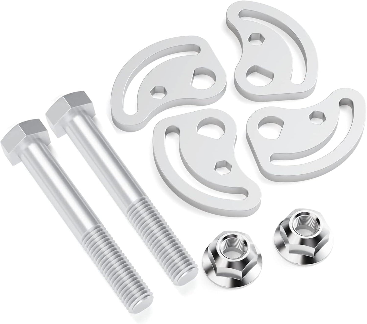(USADO) Kit de Pernos de Camber para Chevy Silverado y GMC Sierra 1500/2500 | Pernos Cam del Brazo de Control Superior | Para Yukon, Express, Hummer H2 H3 | Ajuste 1.5 Grados | 2 Piezas