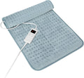 USADO Almohadilla Termica para Colicos Menstruales | Para Espalda, Cuello y Hombros | 6 Niveles de Calor y 4 de Temporizador | Apagado Automatico | Calor Seco y Humedo | Lavable | Gris