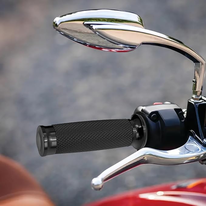 Empuñaduras para manillar de motocicleta de 1 pulgada para Harley Touring Street Glide Road King Road Glide Electra Glide Dyna Softail