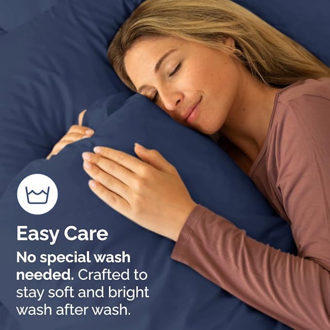 Juego de 2 fundas de almohada Queen – Fundas de almohada ultrasuaves de calidad de hotel – Ropa de cama cómoda y acogedora para mujeres, hombres, niños y adolescentes – Protectores de almohada