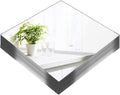 Paquete de 16 espejos cuadrados para centros de mesa, bandeja de espejo de 8 x 8 pulgadas, plato para velas, espejos de pared, azulejos de espejo acrílico para centros de mesa de bodas, decoración de fiestas navideñas, manualidades para el hogar