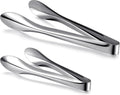 Pinzas para servir Yiyiring, paquete de 2, de acero inoxidable pulido, de 9 y 12 pulgadas, de metal, plateadas, para buffet, ensaladas, barbacoas, parrilladas, utensilios de cocina resistentes para cocinar, catering, bodas y fiestas.