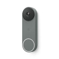 Timbre Inteligente Google Nest Doorbell con Bateria — Camara de Seguridad para Puerta, Color Ivy