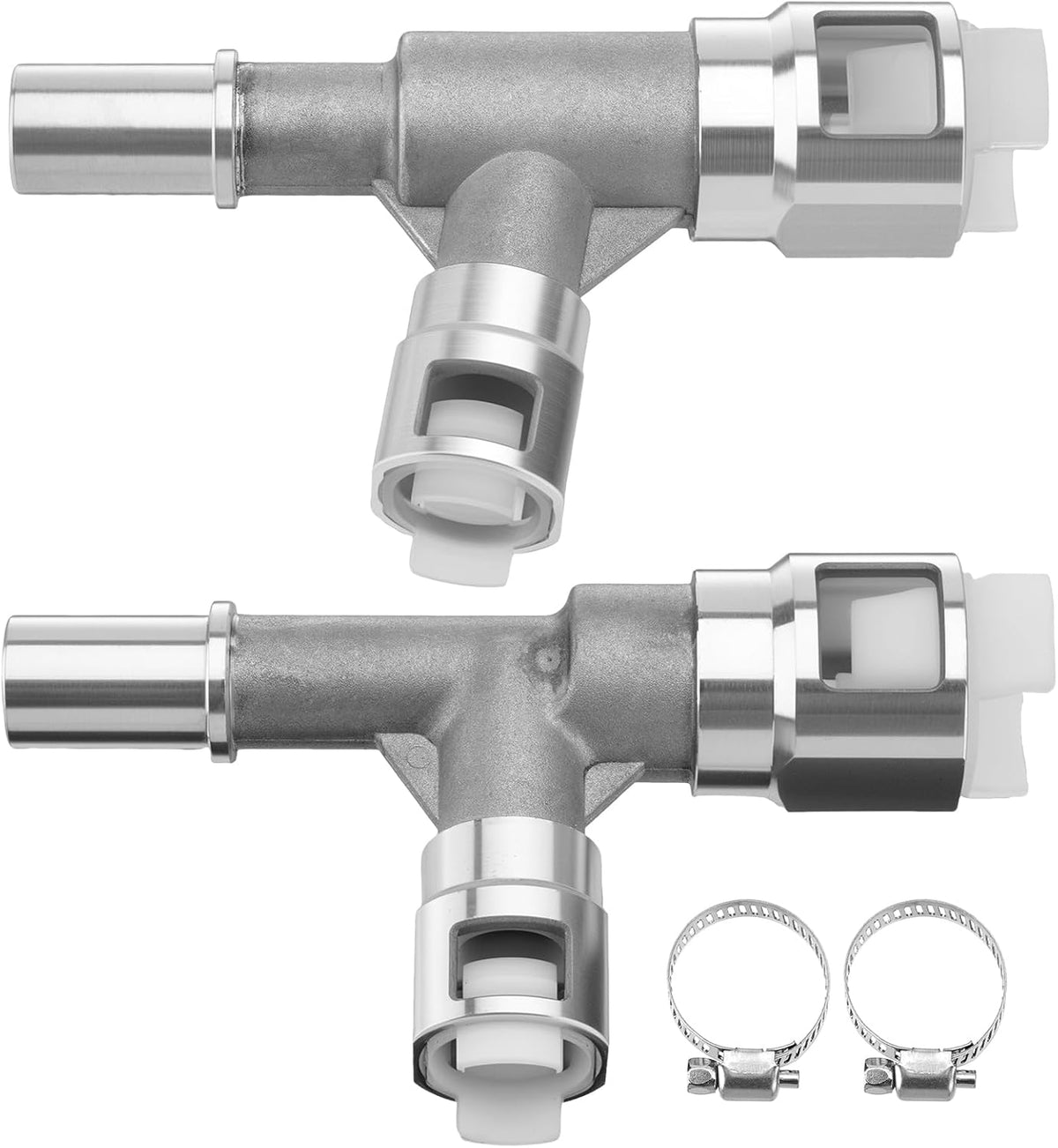 USADO - Sin Presillas | Conectores Metálicos de Manguera de Calefacción 800-413HP y 800-414HP para Cadillac, Chevrolet y GMC
