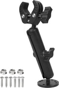 Trolling Motor Stabilizer Mount Support for Minn kota Terrova/Riptide Terrova/Ulterra/PowerDrive, Tough-Claw Boat Trolling Motor Shaft Reduces Bounce, 360° Adjustable, Fits to 0.6" to 2" Diameter Bar