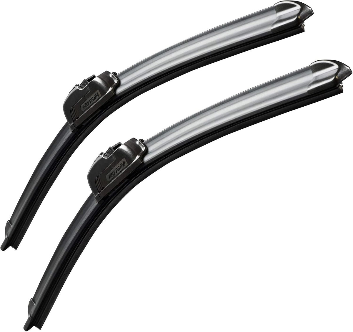 Escobillas Limpiaparabrisas MOTIUM OEM Quality 22"+22" – Calidad Premium para Todas las Estaciones, Par para Parabrisas Delantero
