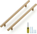 Ravinte Pack 20 Jaladores de Cocina Bronce Champagne | Centro 7-1/2'', Acero Inoxidable para Gabinetes, con Destornillador