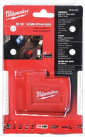 Milwaukee 49-24-2371 M18 Power Source – USB Charging Port, Compatible with M18 Compact & XC Batteries