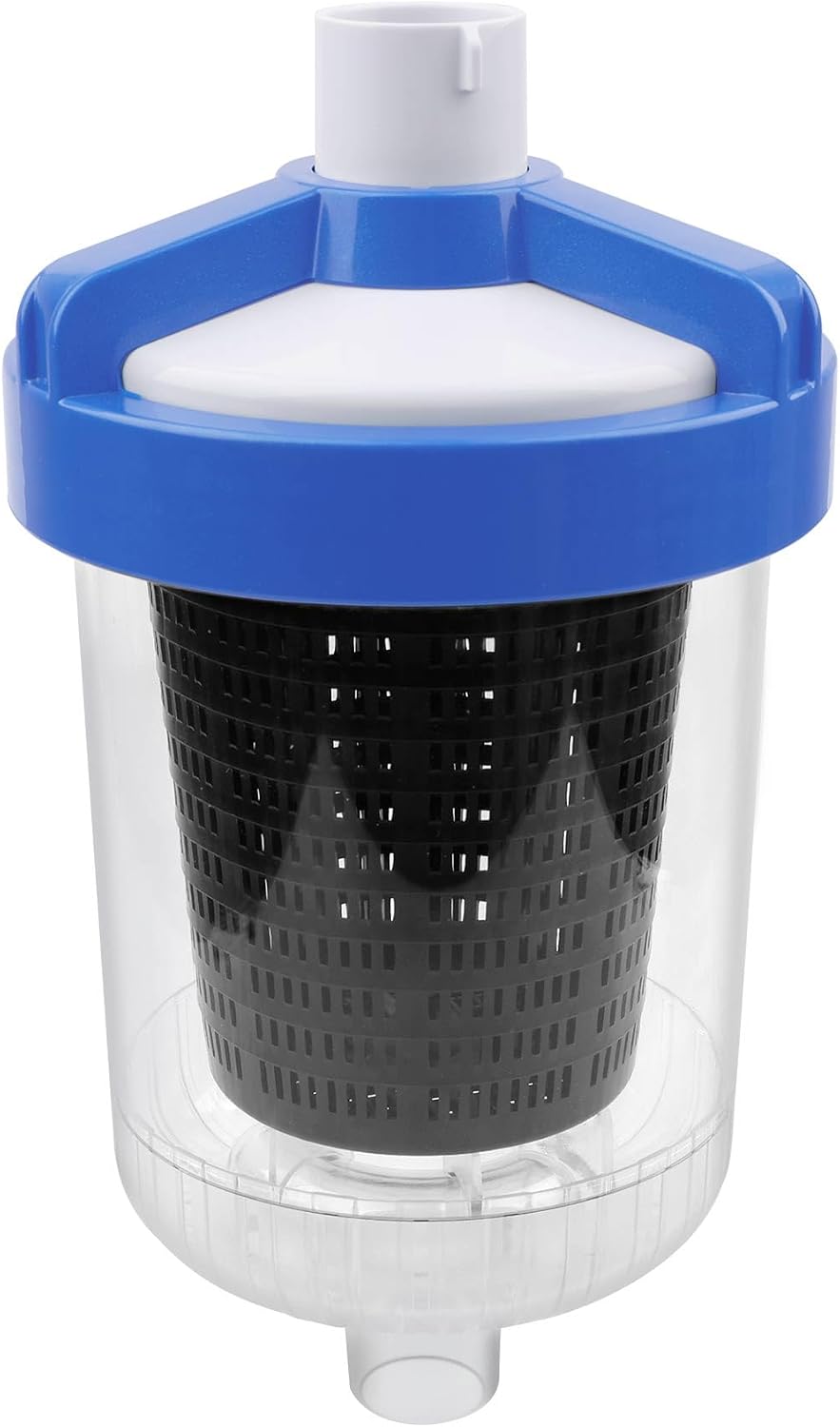 ATRACYPART Filtro recolector de hojas en línea para piscina compatible con Hayward W560 PoolVac Navigator Standard, filtro recolector de hojas con cesta coladora y 5 bolsas de skimmer
