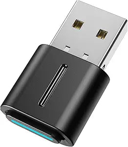 Smof – Adaptador USB Bluetooth 5.2 Audio Inalámbrico | PS5, PS4, Switch, Mac | aptX Baja Latencia | Compatible Auriculares Conducción Ósea