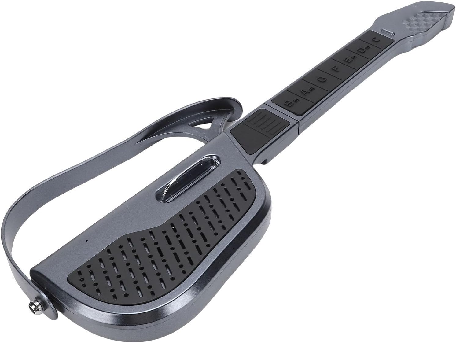 Guitarra infantil, guitarra plegable sin cuerdas con ajuste automático de tono inteligente y tecnología de afinación inteligente integrada para niños principiantes (negra).