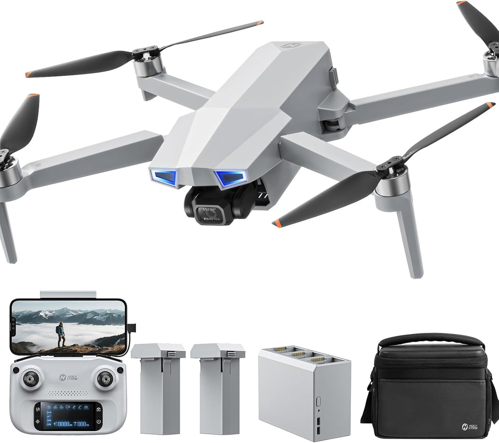 Drone Holy Stone HS790 GPS 6K con Gimbal 3 Ejes — 60 Min de Vuelo, FPV 4K y AI Night Shot
