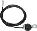 Cable de polea de fitness para gimnasio en casa, cuerda de alambre de acero – Accesorio de sistema de cable de repuesto para gimnasio (/ 9.8 pies)