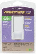 Interruptor con Sensor de Movimiento Lutron Maestro MS-OPS2HW-WH – Blanco, Un Polo