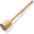 Molinillo de madera dura, maja de cóctel de madera machacada, machacadora, machacador de frijoles de madera, maja de madera, majador de chucrut agrio, maja de barra 