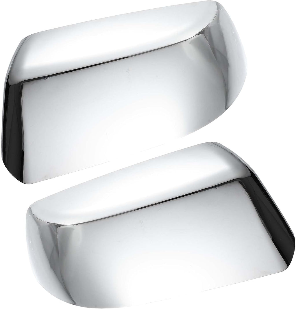 Cubiertas de Espejos Laterales Tono Plateado – Par para Chevy Tahoe, Suburban, Silverado, Yukon y Cadillac Escalade