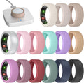 Fundas Protectoras para Anillo Oura Gen 4/3 BandRain — Pack de 15, Silicona Ultra Delgada Anti-Rayaduras