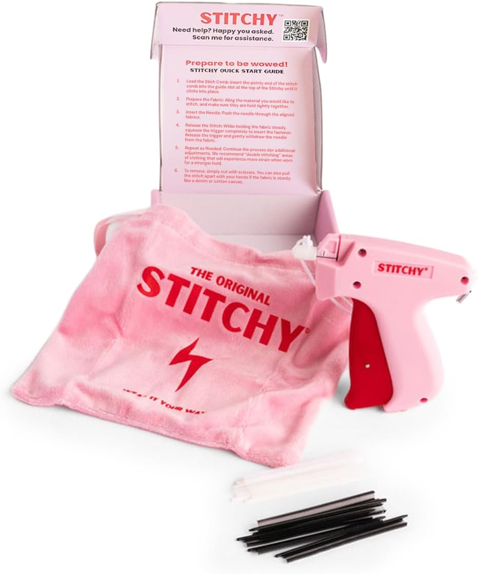 Pistola de Dobladillos sin Costura Stitchy – Dobladillos Rápidos y Temporales Profesionales